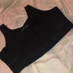 Black Aeropostale Crop Top